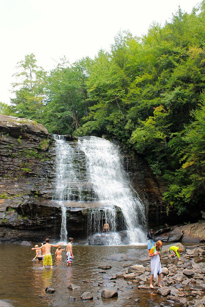 Muddy Creek Falls waterfall