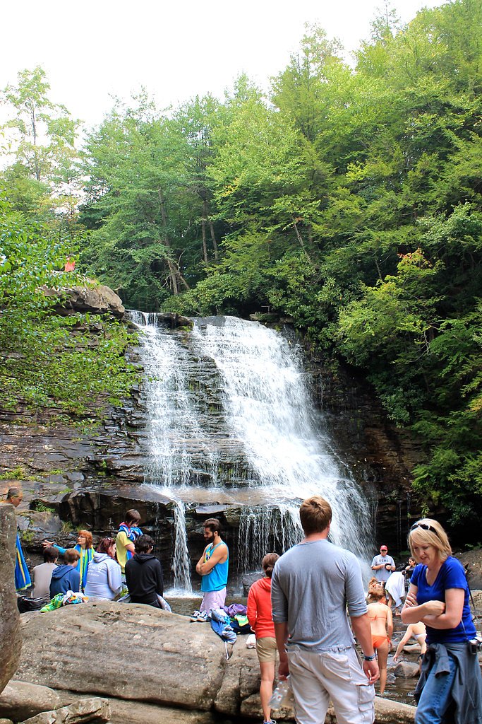 Muddy Creek Falls waterfall