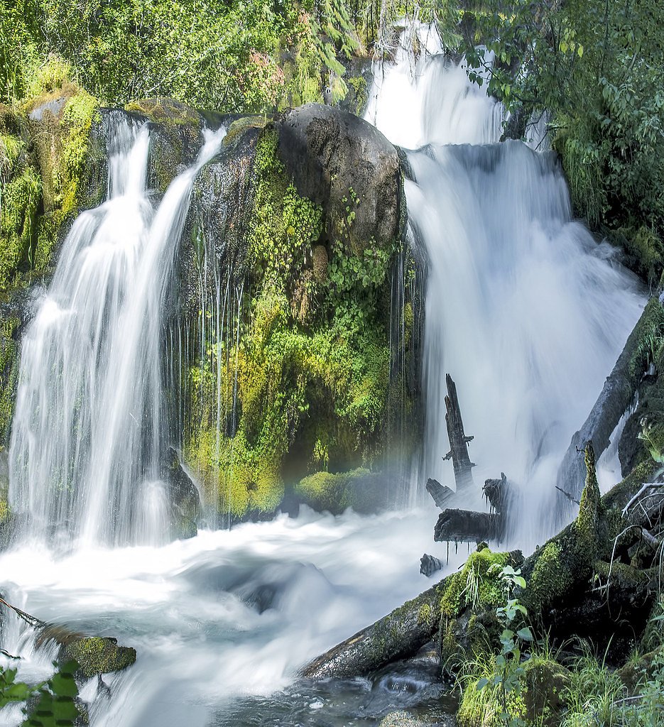 Muir Creek Falls waterfall