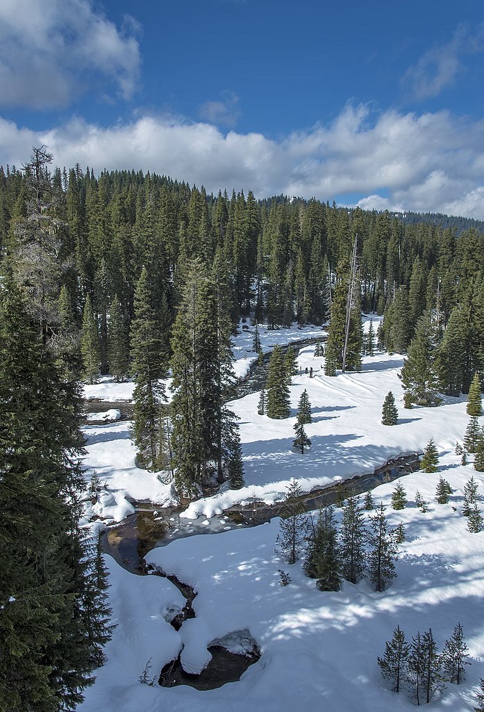 Muir Creek Falls waterfall