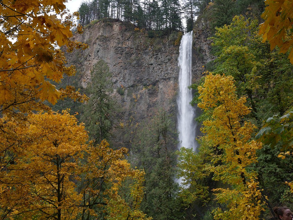 Multnomah Falls waterfall