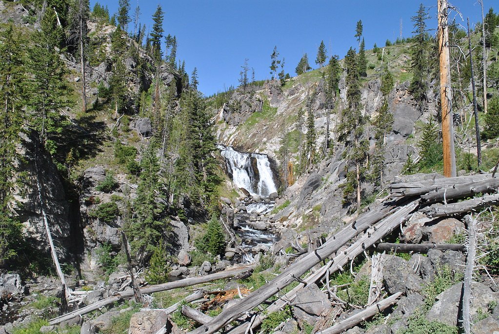 Mystic Falls waterfall