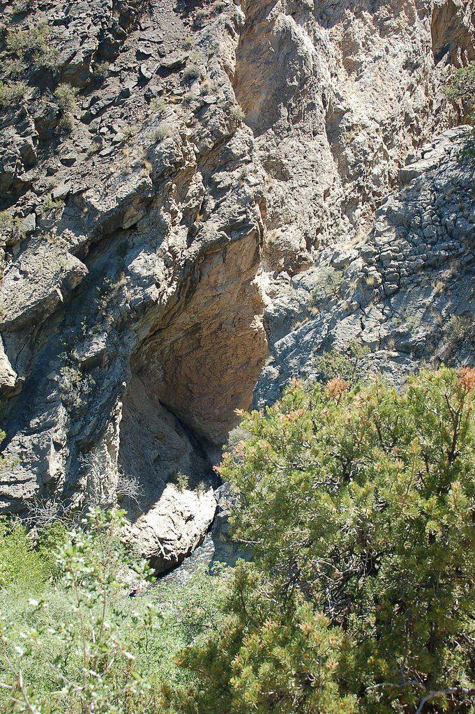 Nambe Falls waterfall