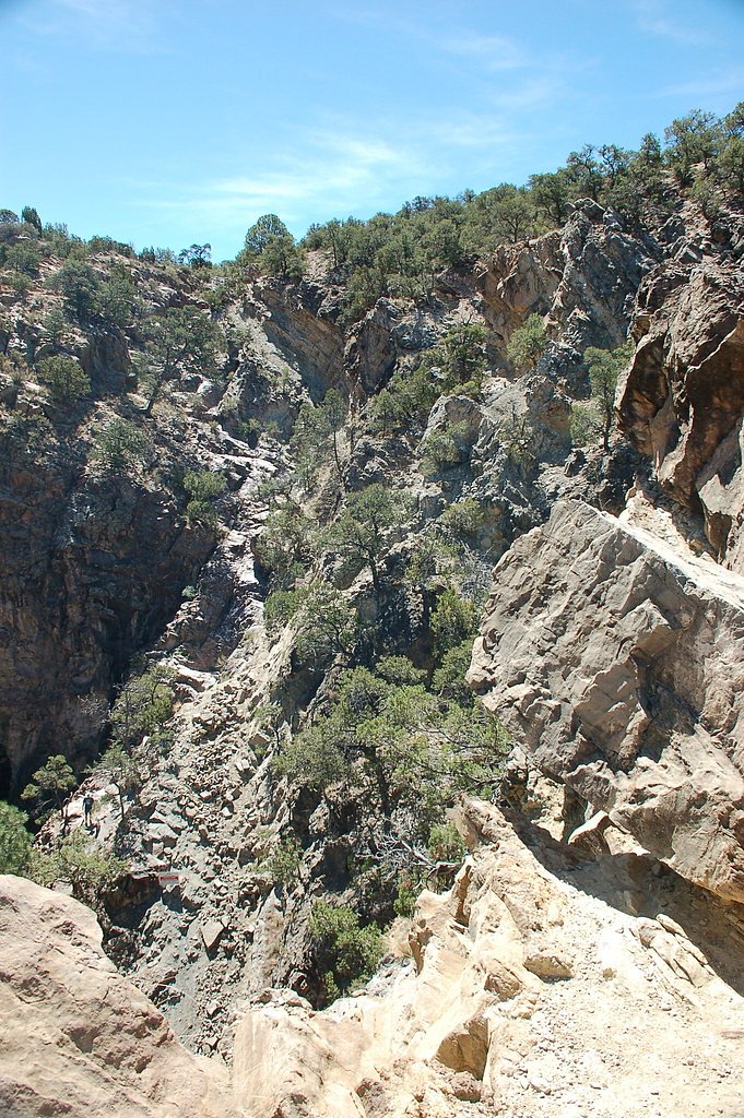 Nambe Falls waterfall