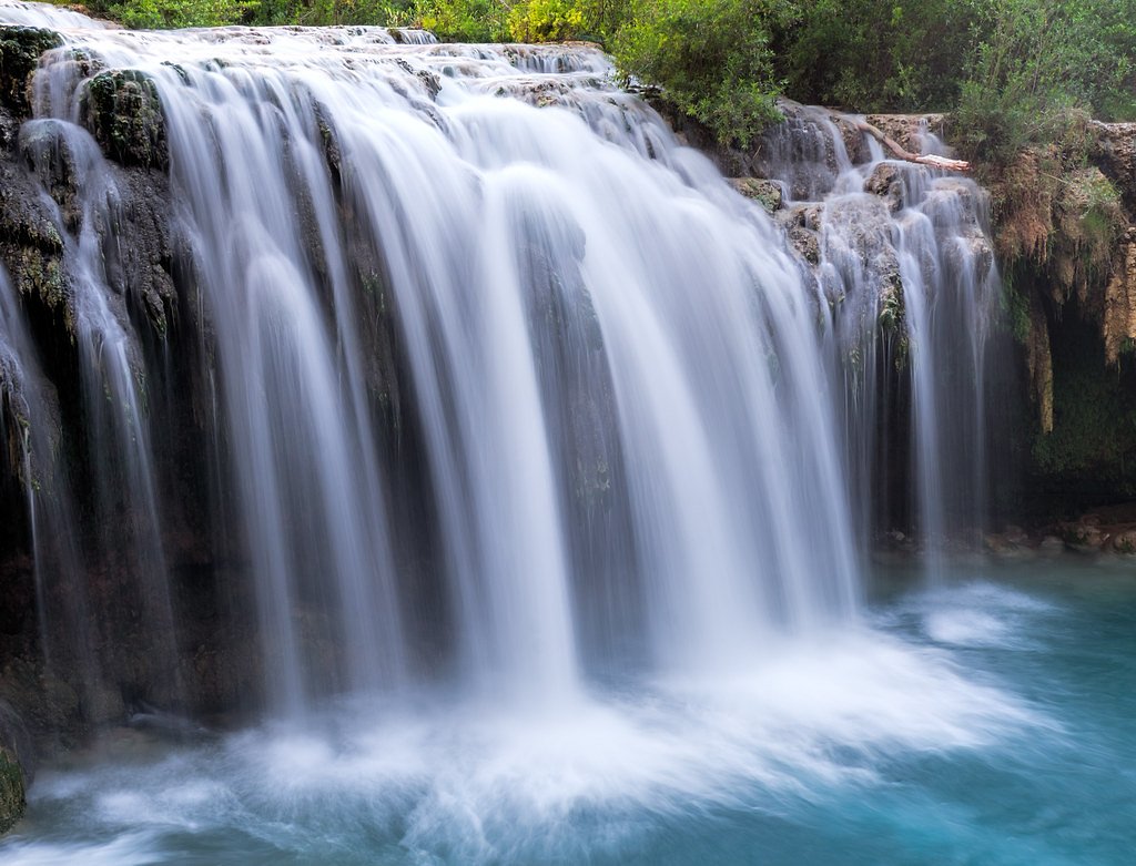 Navajo Falls waterfall