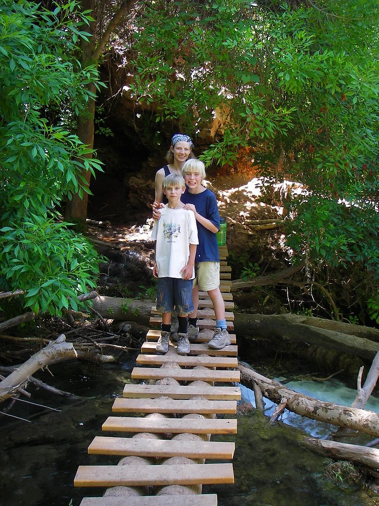 Navajo Falls waterfall