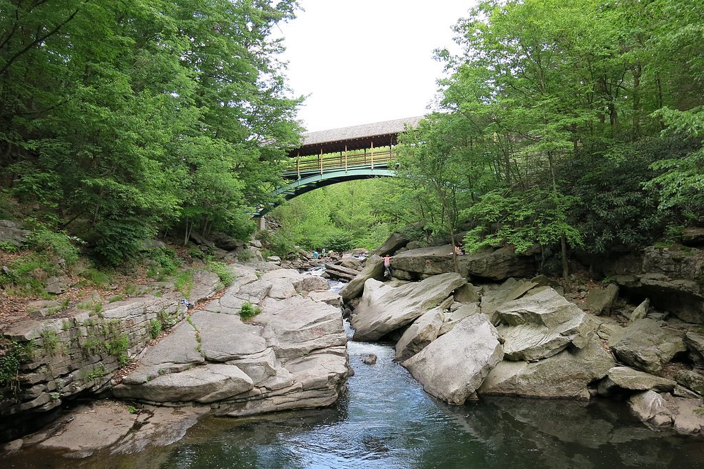 Nay Aug Falls waterfall