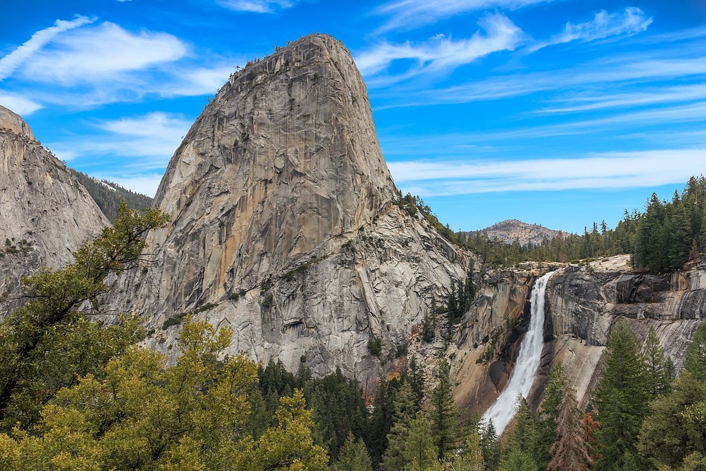 Nevada Fall waterfall