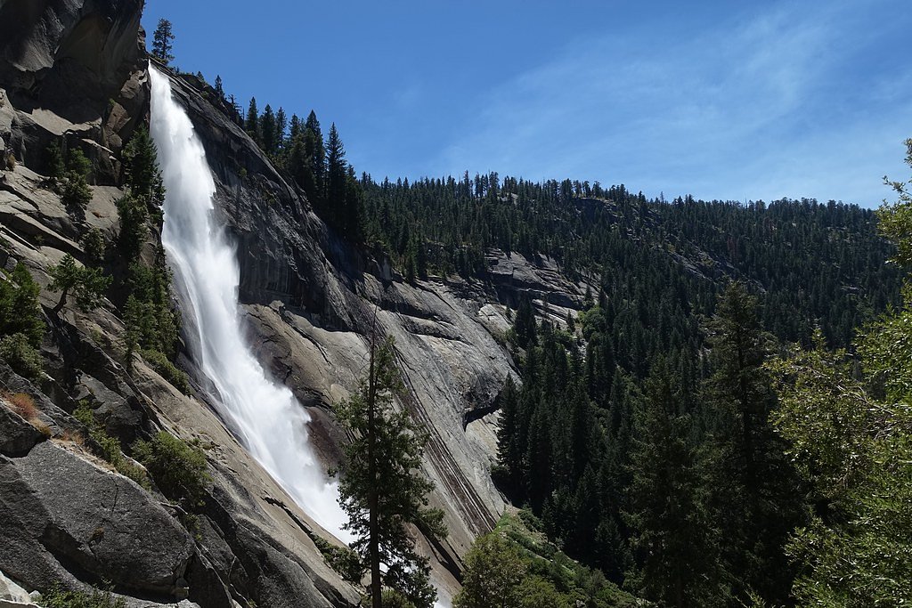 Nevada Fall waterfall