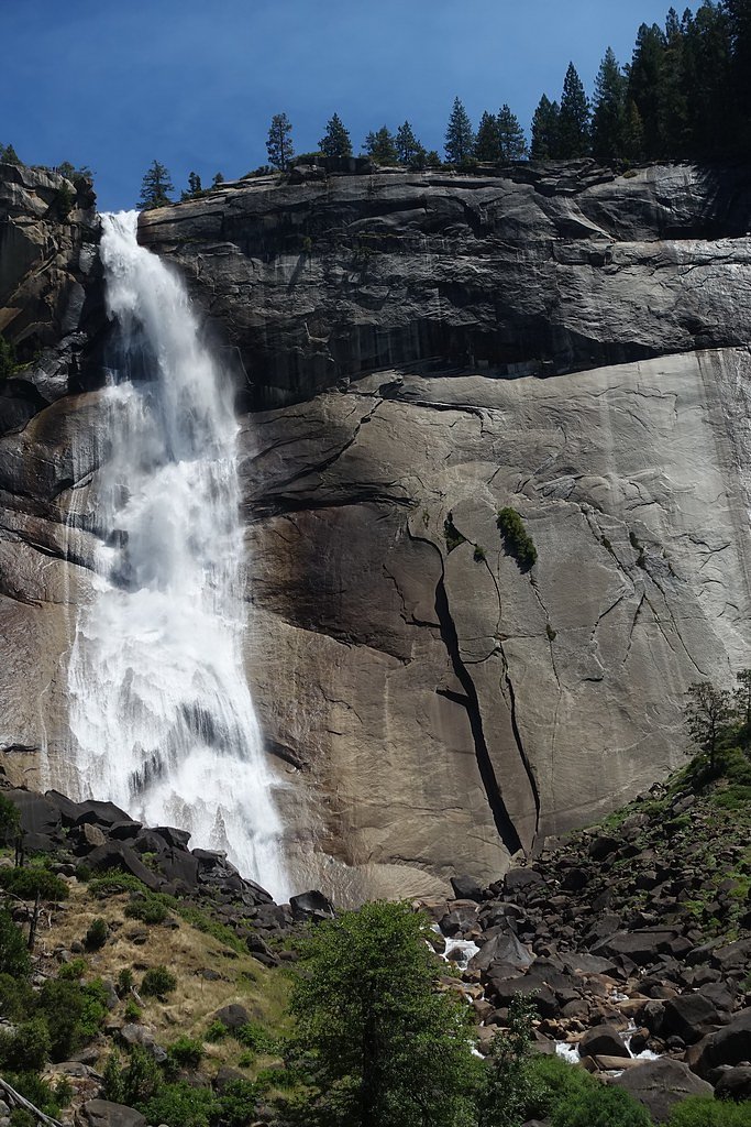 Nevada Fall waterfall