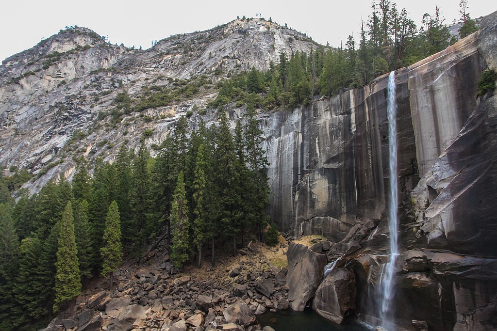 Nevada Fall waterfall