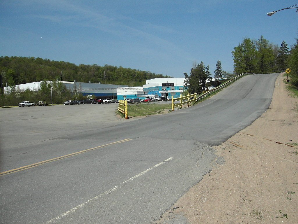 Newton Falls waterfall