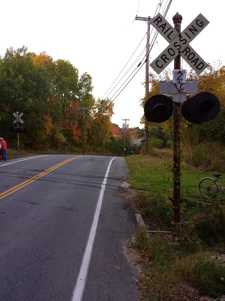 Newton Falls waterfall