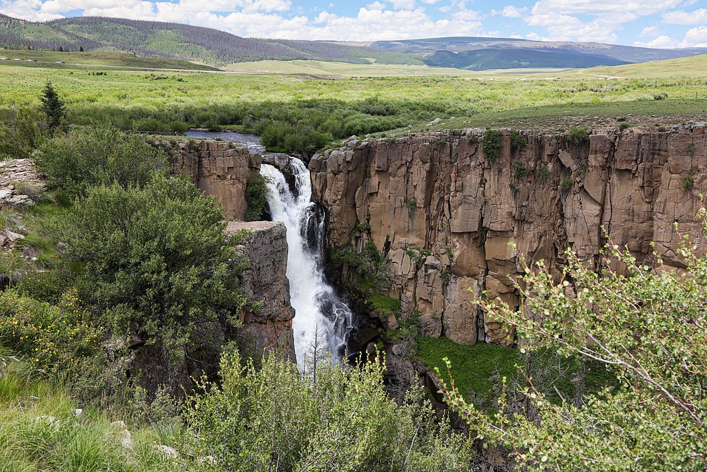 North Clear Creek Falls waterfall
