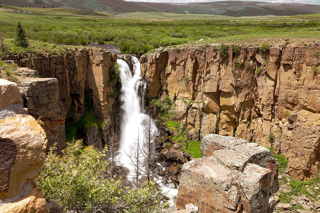 North Clear Creek Falls waterfall