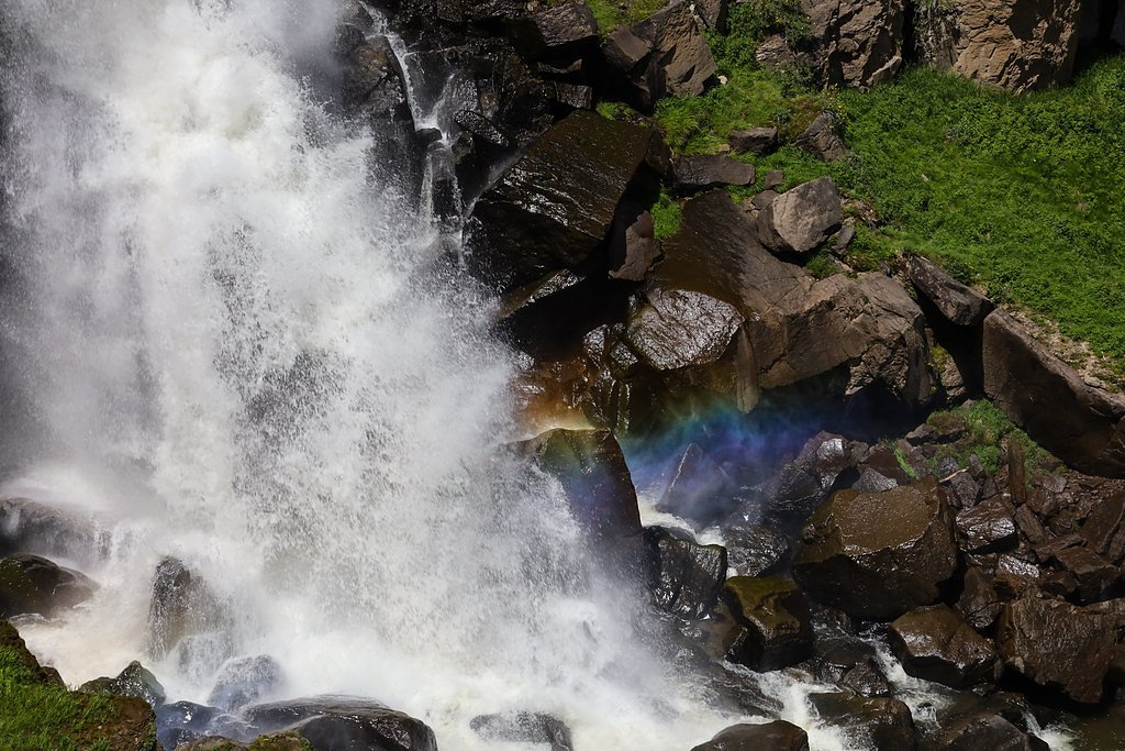 North Clear Creek Falls waterfall