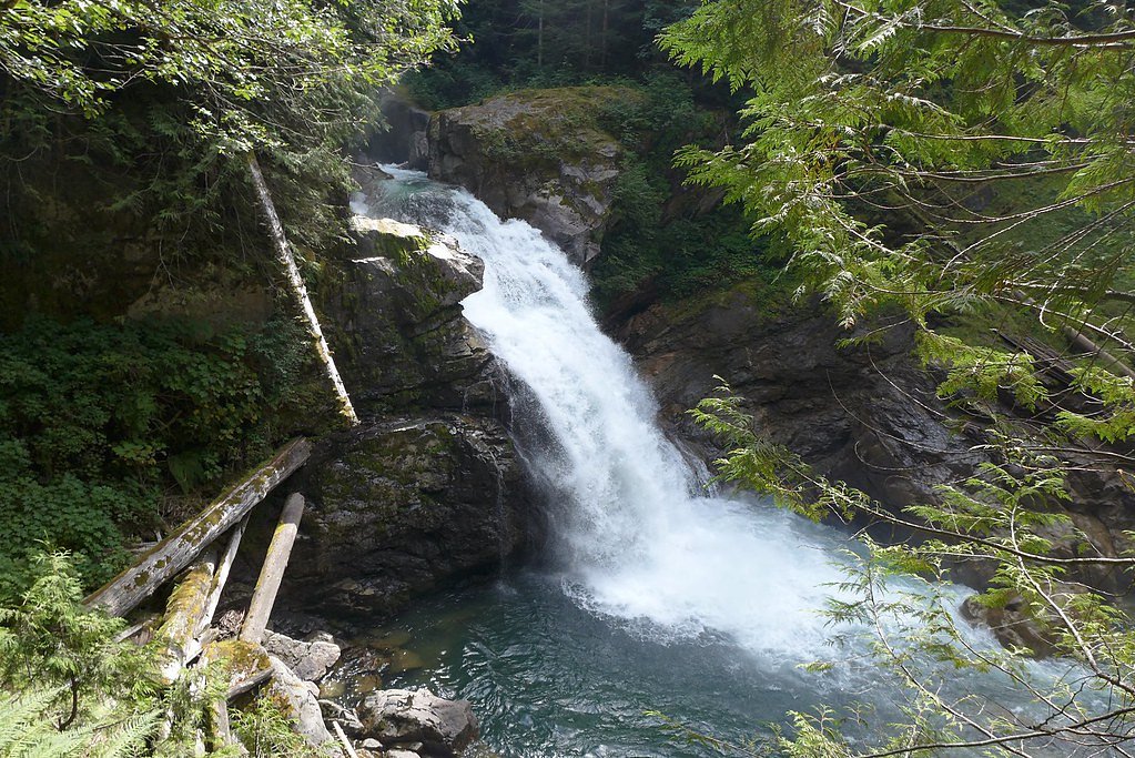North Fork Falls waterfall