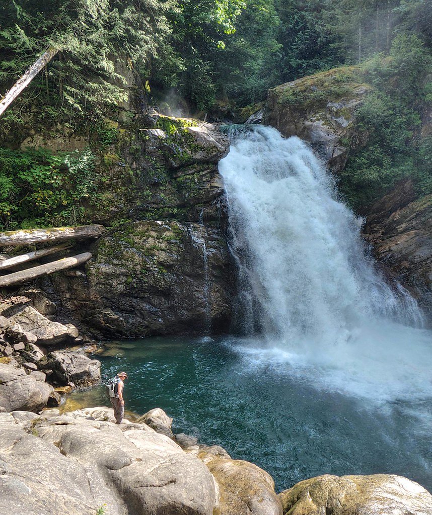 North Fork Falls waterfall