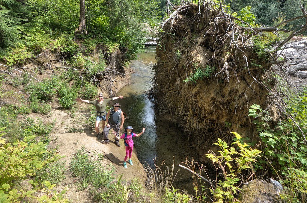 North Fork Falls waterfall