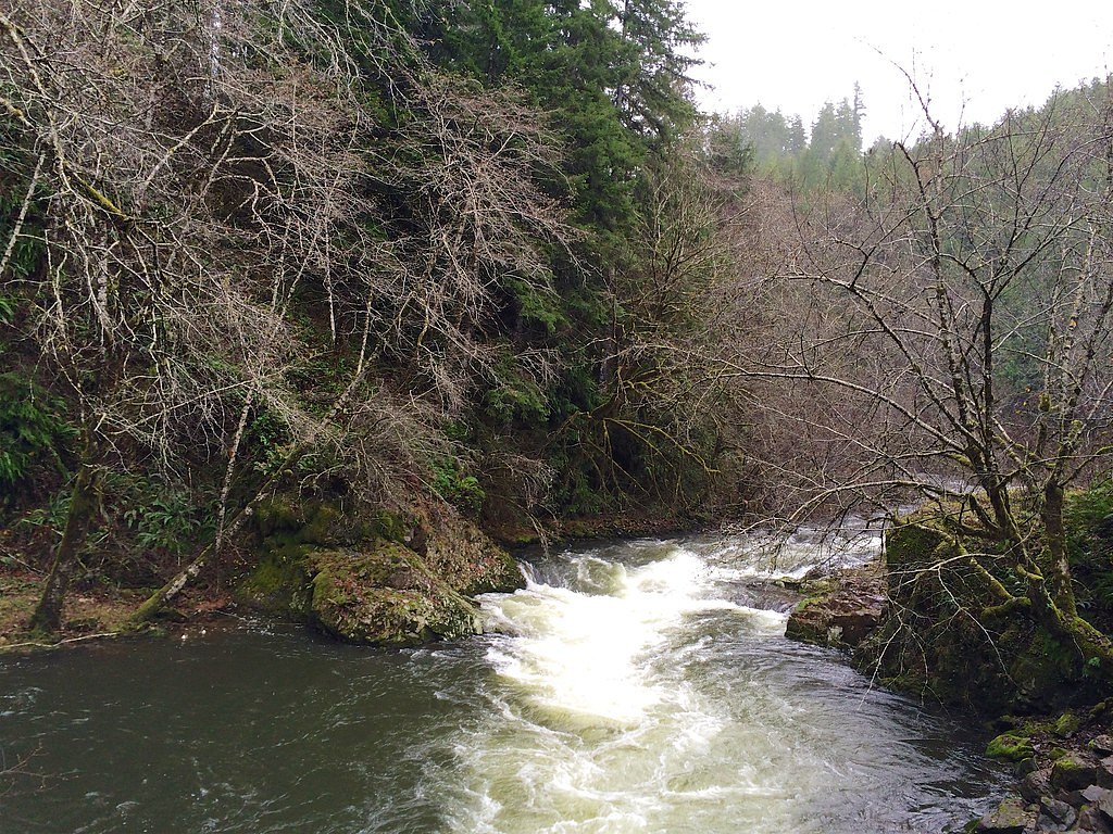 North Fork Falls waterfall