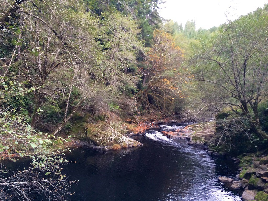 North Fork Falls waterfall