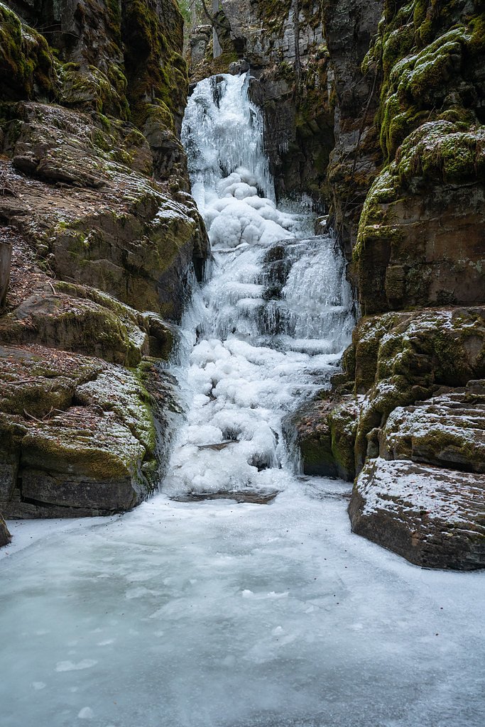 North Fork Falls waterfall