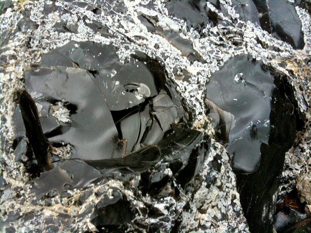 Obsidian Falls waterfall