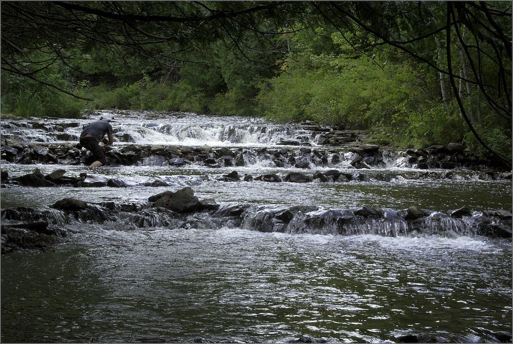 Ocqueoc Falls waterfall