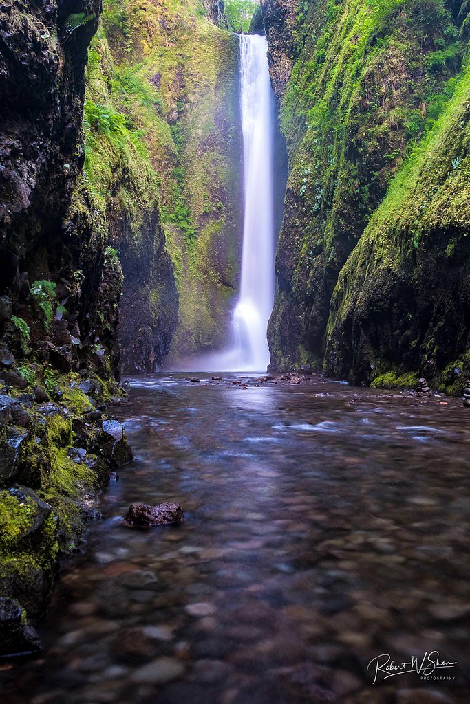 Oneonta Falls waterfall