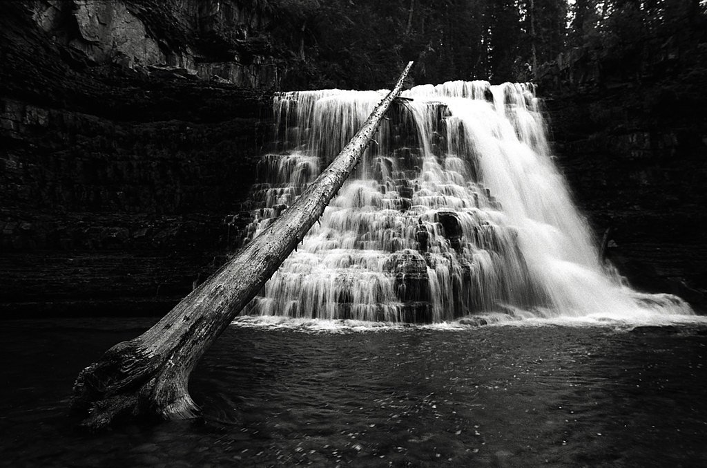 Ousel Falls waterfall