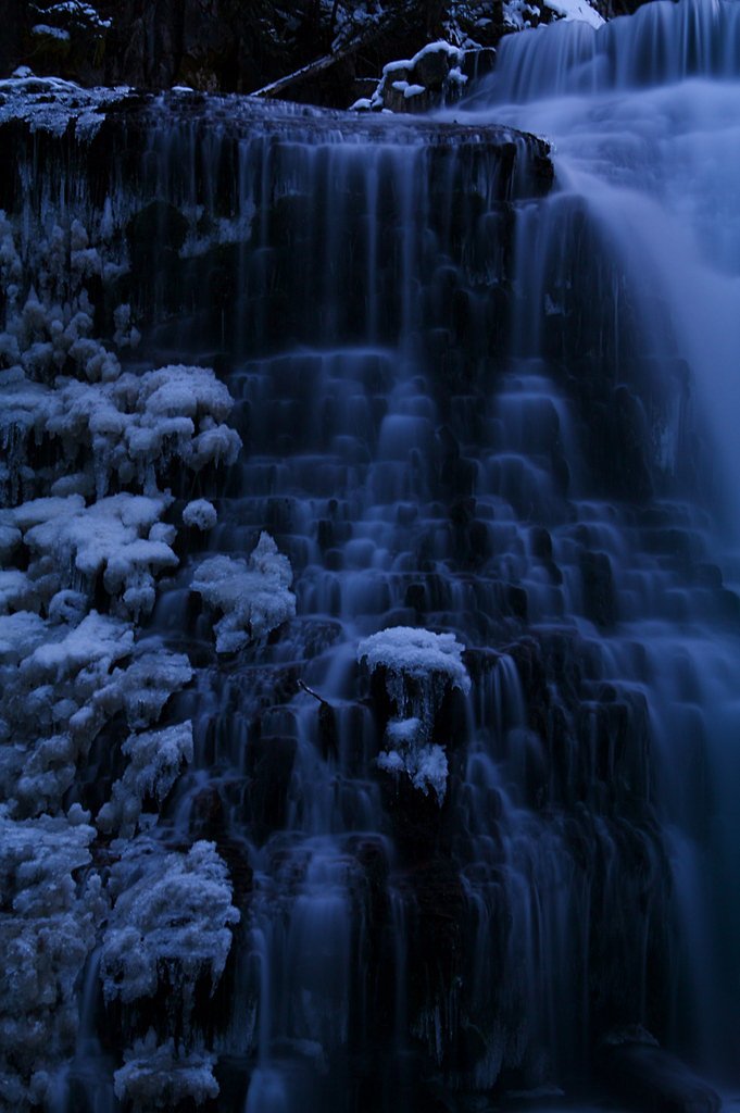 Ousel Falls waterfall