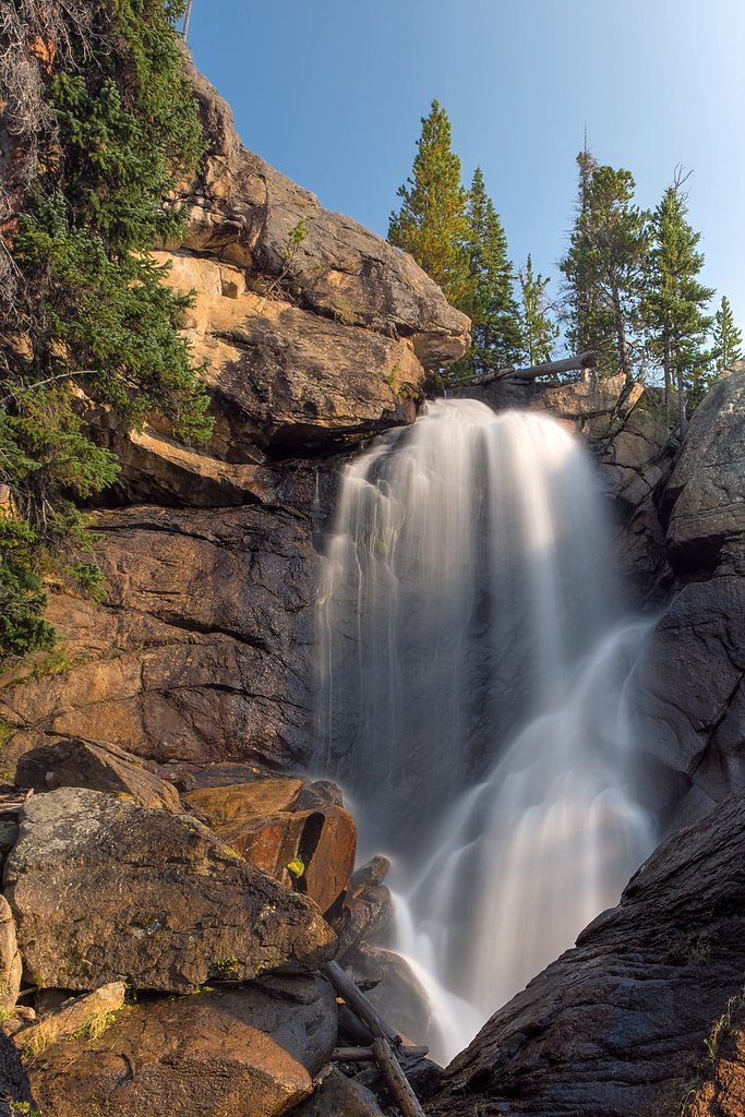 Ouzel Falls waterfall