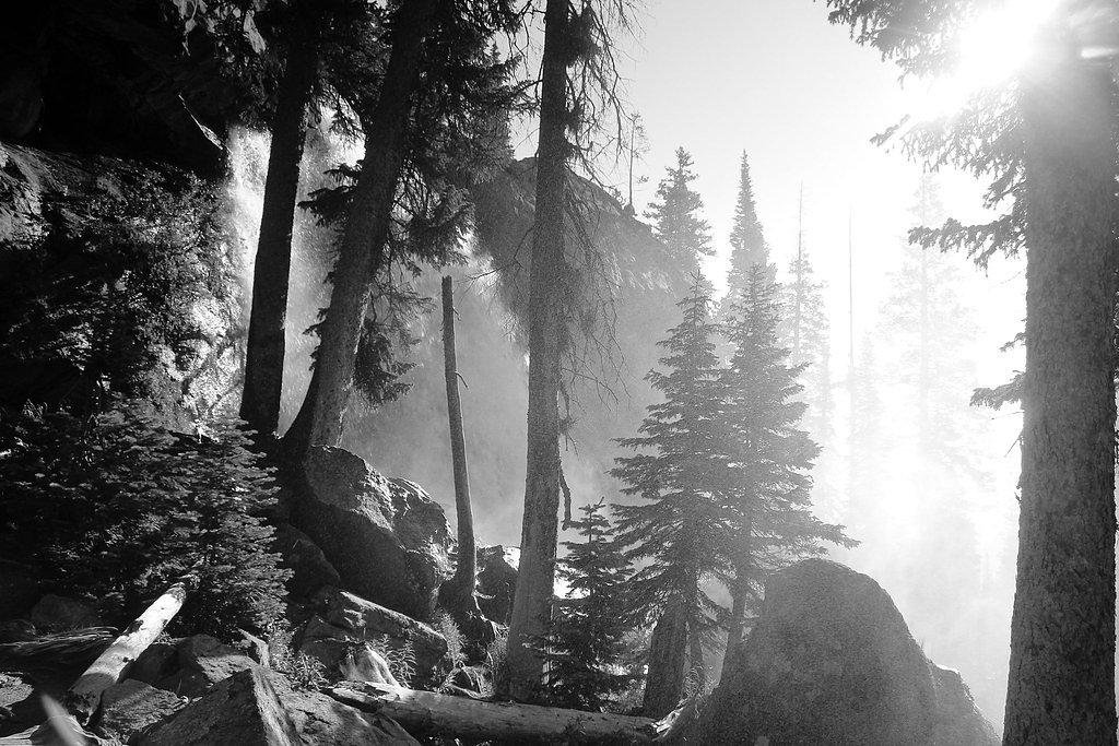 Ouzel Falls waterfall