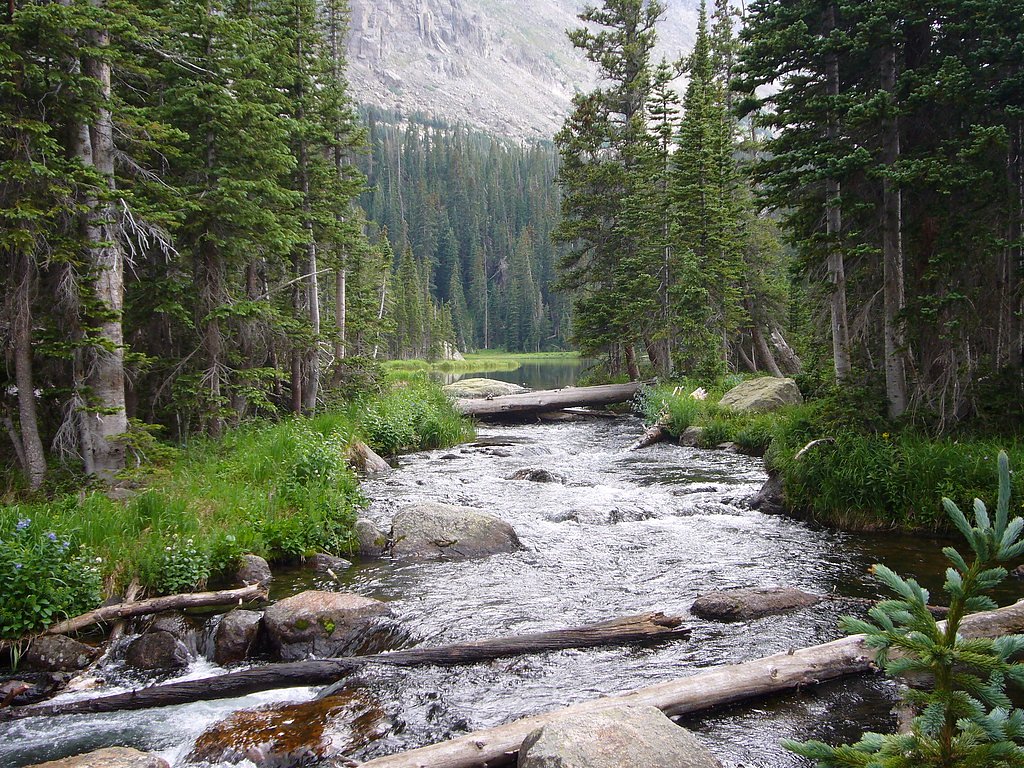 Ouzel Falls waterfall