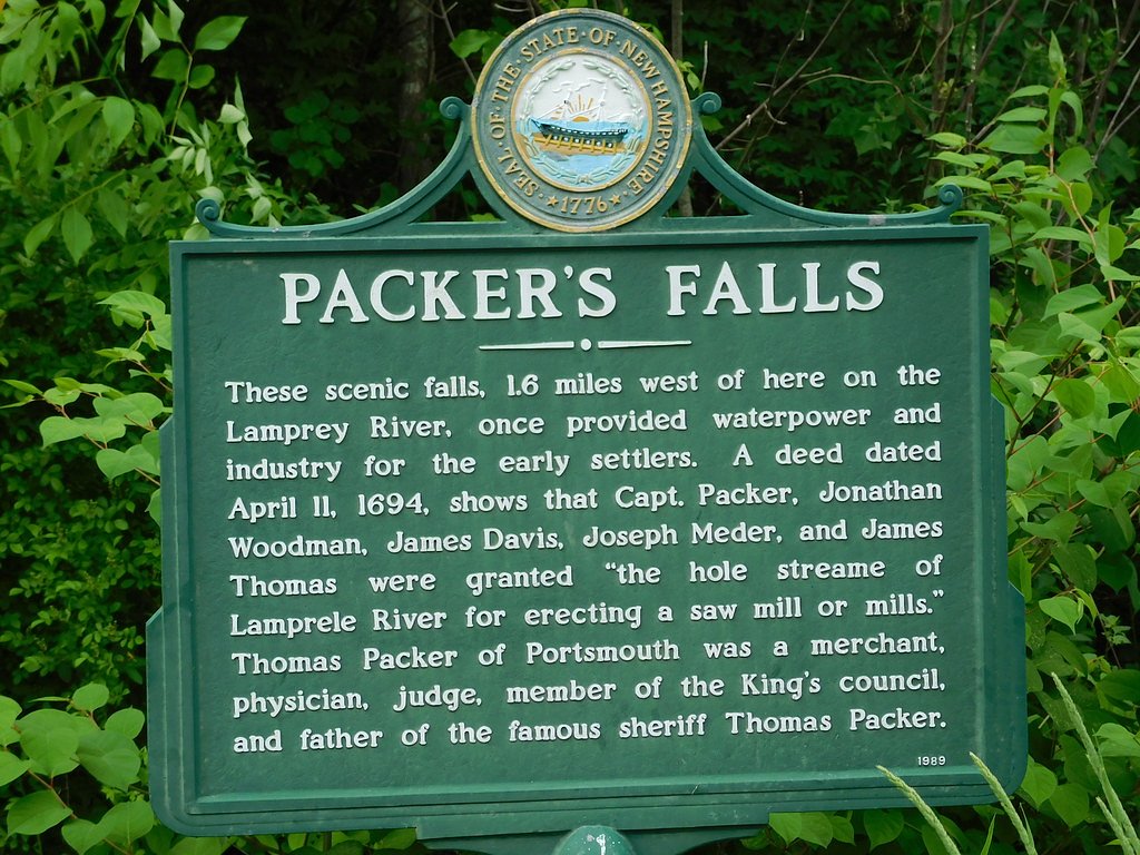 Packers Falls waterfall