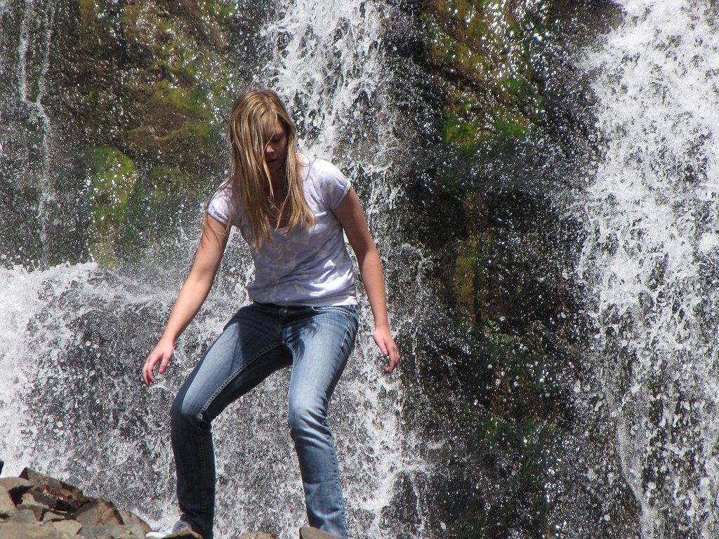 Palisades Falls waterfall