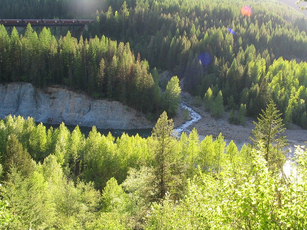 Paradise Falls waterfall