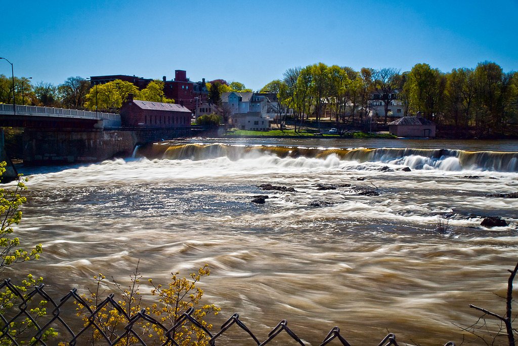 Pawtucket Falls waterfall