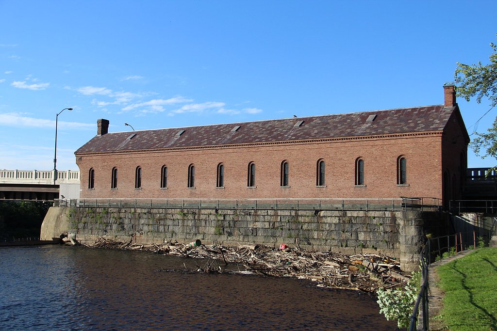 Pawtucket Falls waterfall