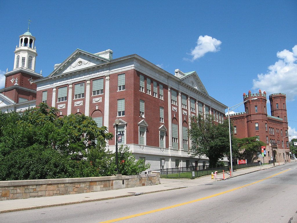 Pawtucket Falls waterfall