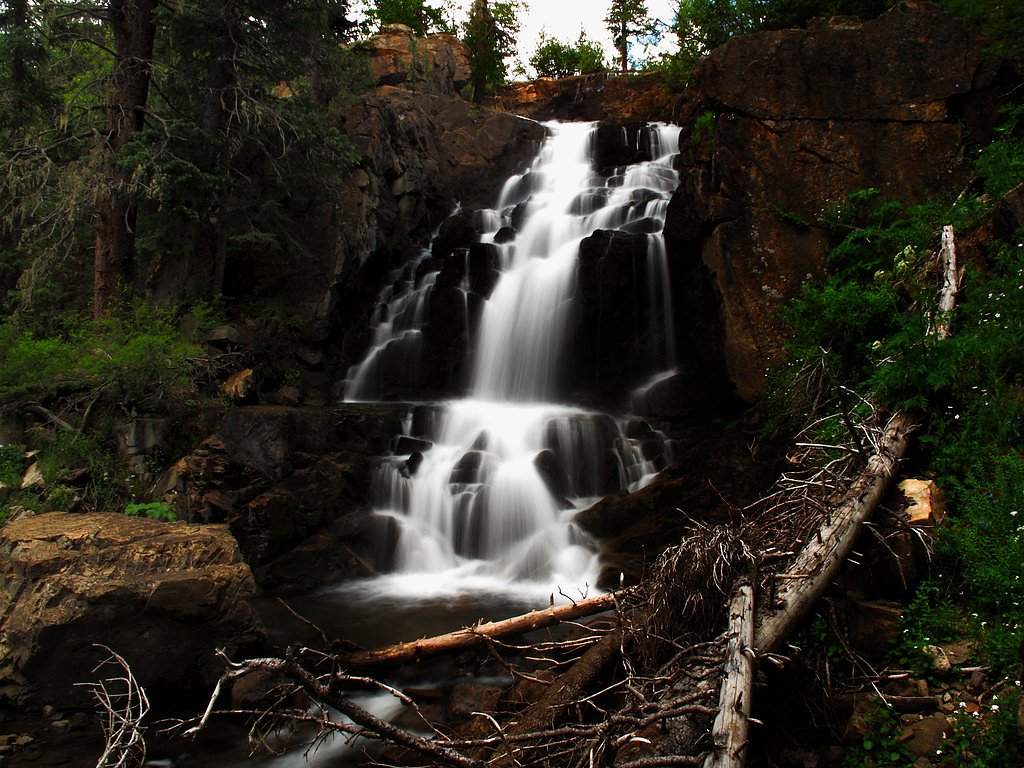 Pecos Falls waterfall