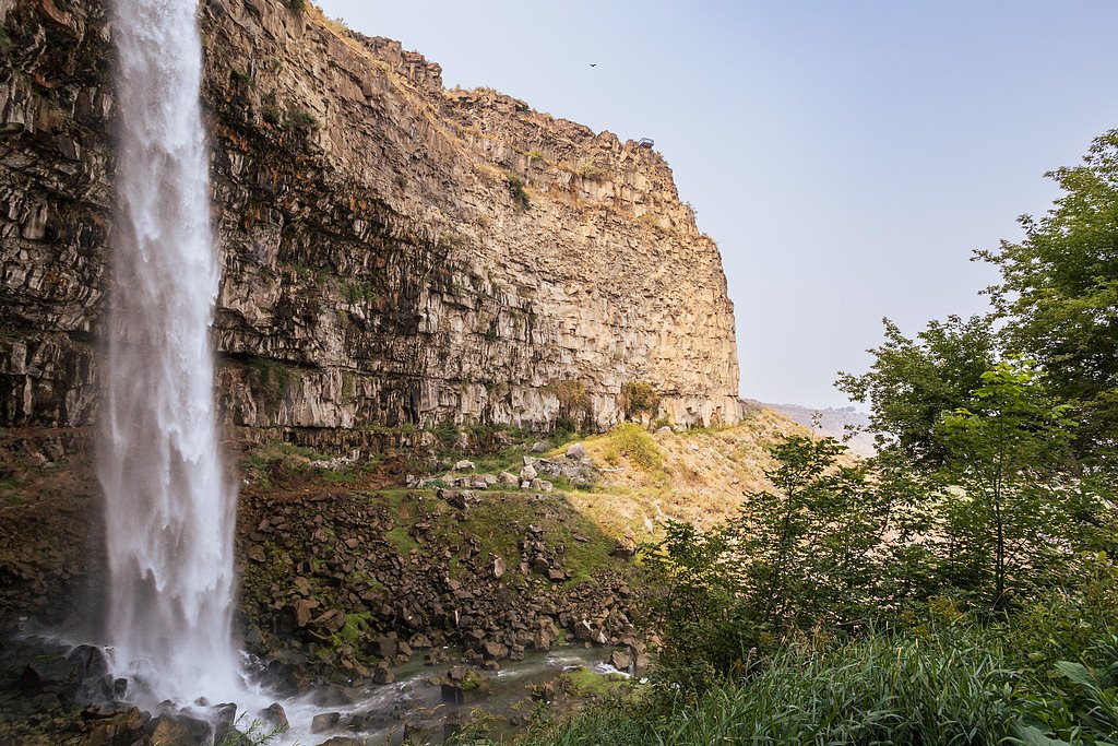 Perrine Coulee Falls waterfall