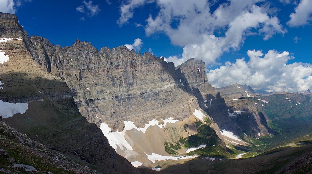 Piegan Falls waterfall