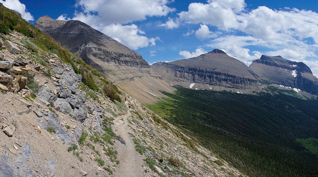 Piegan Falls waterfall