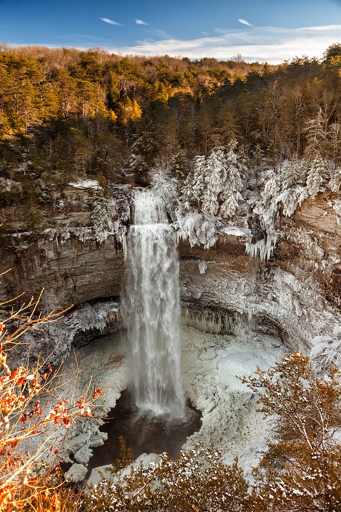 Piney Creek Falls waterfall
