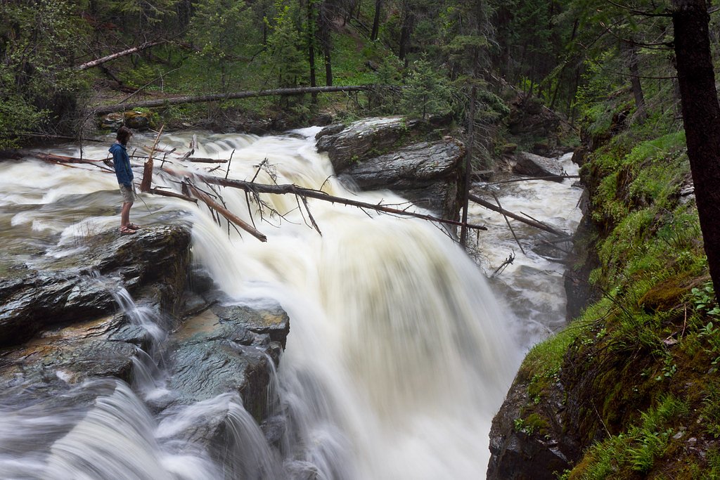 Pinkham Falls waterfall