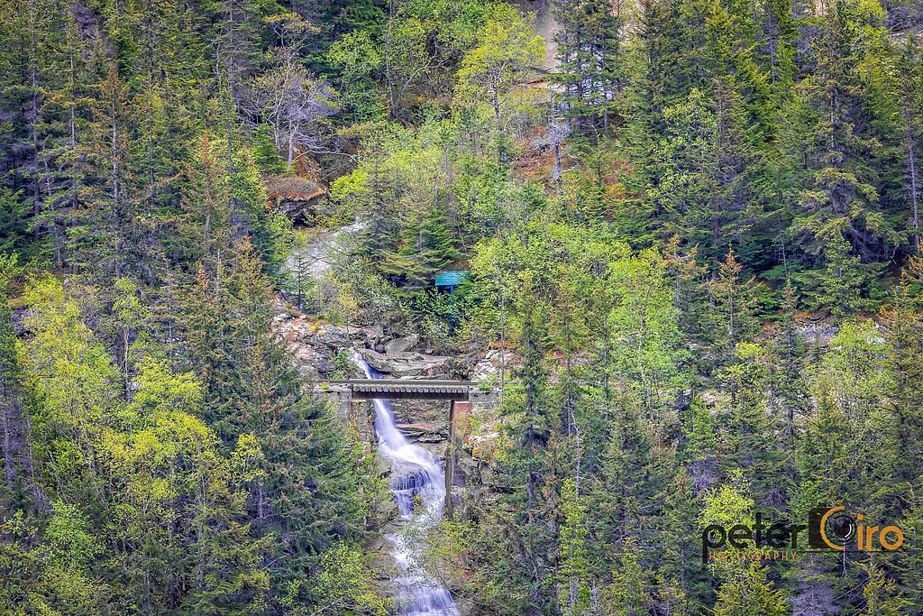 Pitchfork Falls waterfall