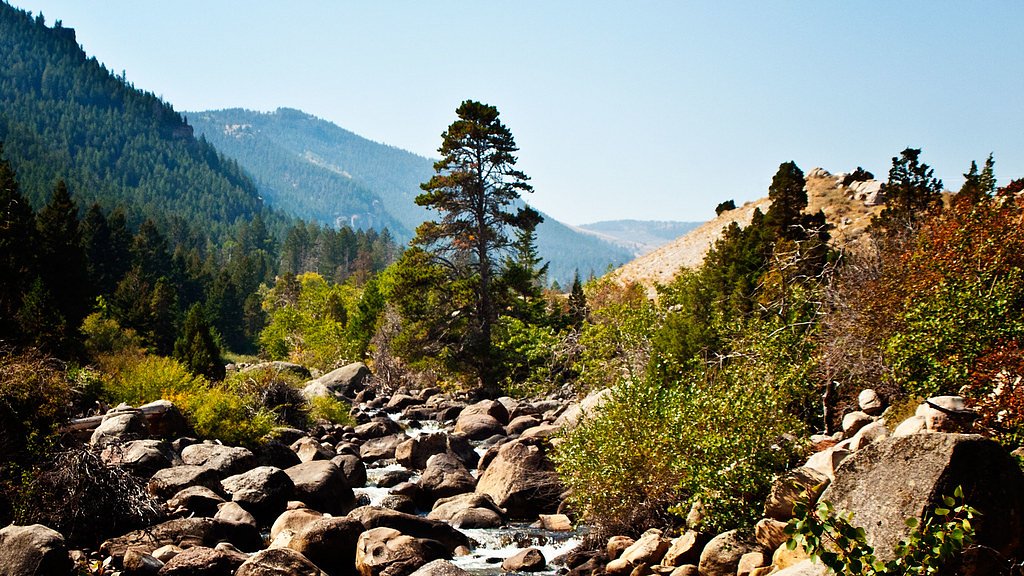 Popo Agie Falls waterfall