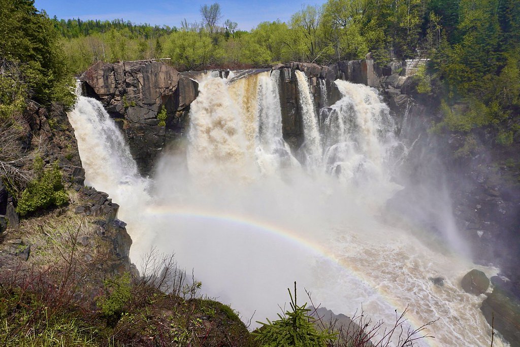 Portage Falls waterfall