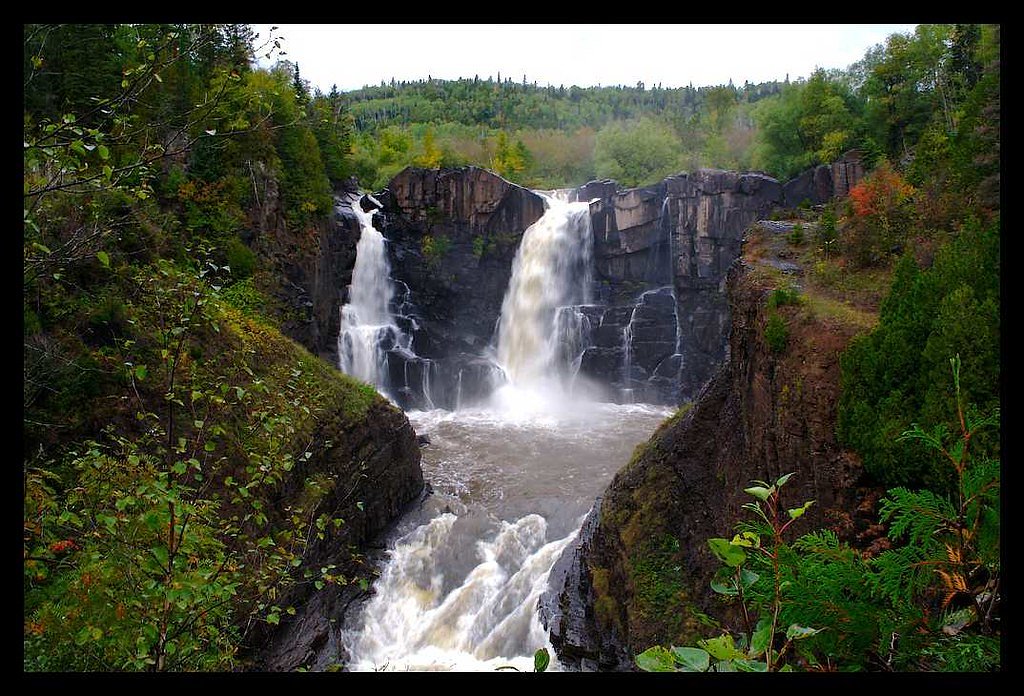 Portage Falls waterfall